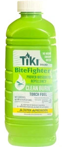 Tiki BiteFighter Proven Mosquito Repellency Clean Burn Torch Fuel Oil 50 Oz - Picture 1 of 4