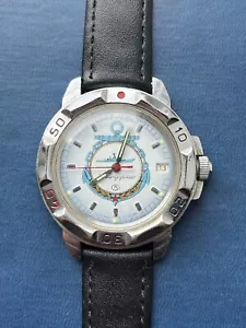 Vostok Komandirskie mechanical vintage Soviet Era mens watch USSR - Picture 1 of 6
