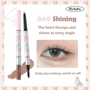 Flortte Mesmerizing Princess Double-ended Aegyo-sal Pencil #4 Shining - Picture 1 of 9