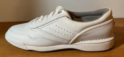 Zapatos deportivos cómodos Rockport ProWalker de cuero blanco para mujer talla 7N (W7104) Foto 1 de 4