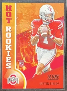Justin Fields Rookie 2021 Score Hot Rookies Bears RC - Picture 1 of 1