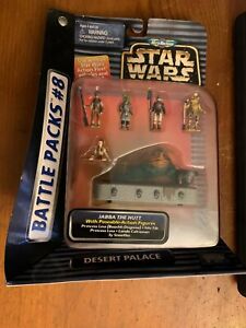 Star Wars Micro Machines Action Fleet Battle Pack#8 Jabba the Hutt Desert Palace