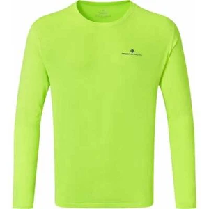 Ronhill Core Mens Running Top Yellow Long Sleeve Base Layer Run Lightweight - Picture 1 of 2