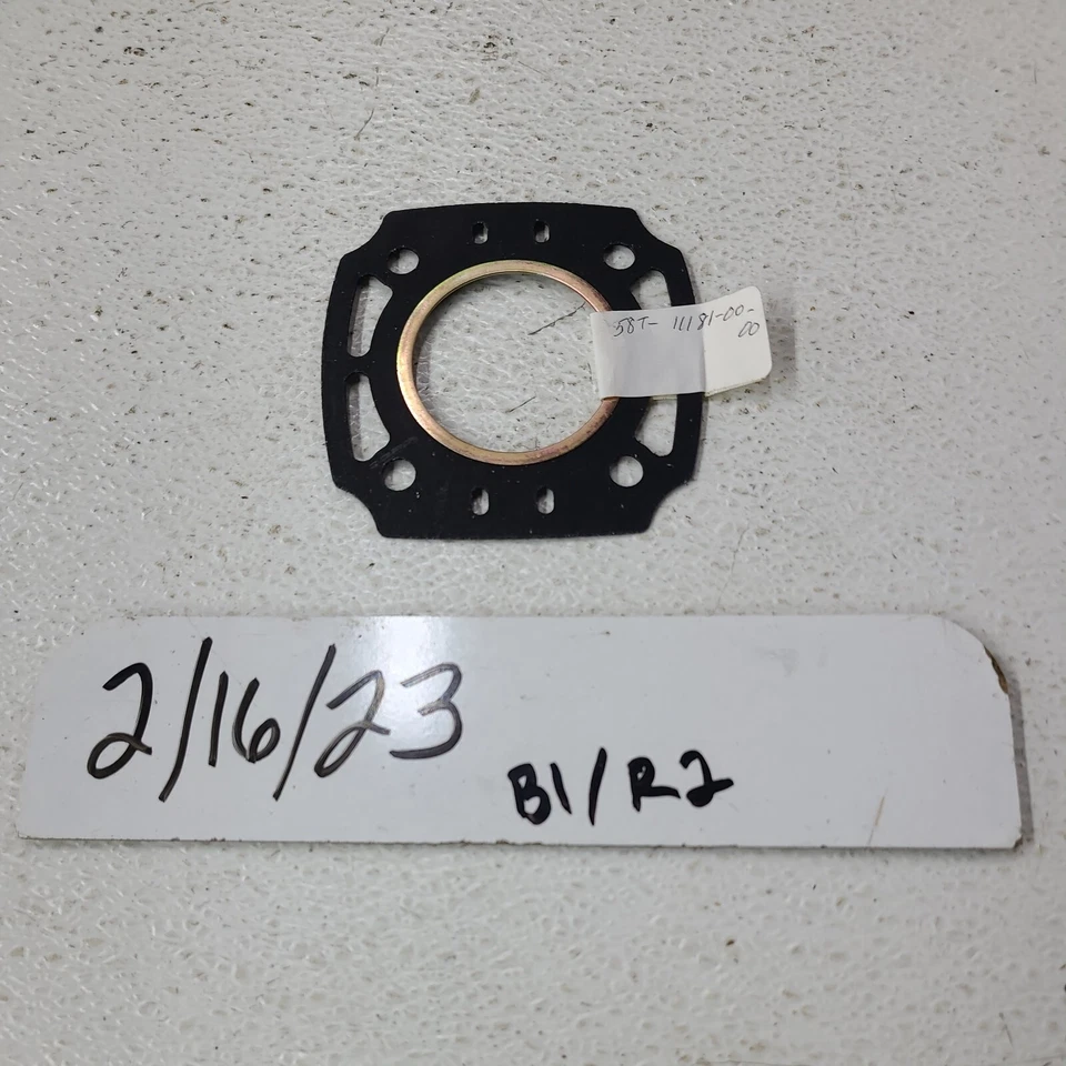 Junta de culata 58T-11181-01 Yamaha YZ 80 1984 1985 nuevo de lote Foto 1 de 1