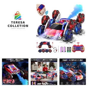 8WD Remote Control Car,2.4GHz Gesture Sensing RC Stunt Car,Cool Spray Rotatio... - Picture 1 of 8