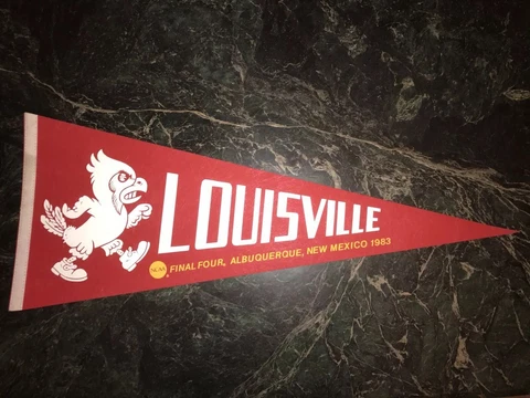 LOUISVILLE 1983 FINAL FOUR PENNANT Cover
