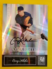 2007 Donruss Elite Extra Edition Signature TotC #13 Corey Kluber 256/419 Padres