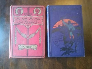 Lot Of Two G. A. Books: In The Reign Of Terror & Orange And Green. - Picture 1 of 5