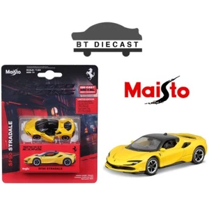 MAISTO SPEED ICONS FERRARI FF90 STRADALE 1/64 DIECAST MODEL YELLOW 15700-24 D - Picture 1 of 1