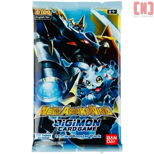 Digimon Card Game: New Awakening (BT-08) Sealed Booser Pack English - Picture 1 of 2