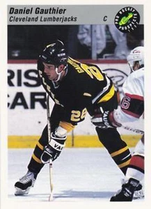 #23 Daniel Gauthier - Cleveland Lumberjacks - 1993 Classic Pro Prospects Hockey - Picture 1 of 1