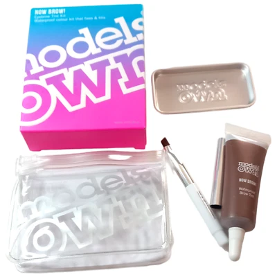 Models Own Now Brow Eyebrow Kit 04 Medium Brown - Image 1 of 4