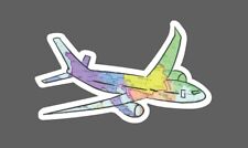 Airplane Sticker Map Design Waterproof - Buy Any 4 For $1.75 Each Storewide!