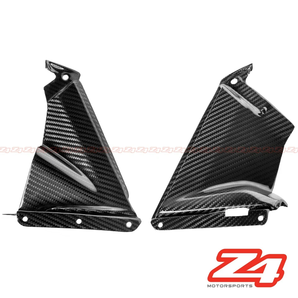 Aprilia RSV4 2009-2015 fibra de carbono extractor lateral inferior cubierta panel carenado capucha Foto 1 de 1