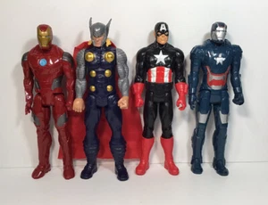 Lot of 4 Marvel 12" Action figures Superheroes - Picture 1 of 7