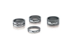 XLC A-Head Spacer Set 5 Pcs - Titanium - AS-A02 - RRP: £10.99 - Picture 1 of 1