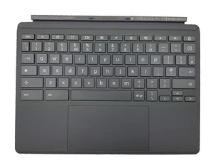Tablet HP Chromebook x2 11 G3 G4 reposamanos QWERTY UK teclado negro TPN-H101K - Imagen 1 de 2