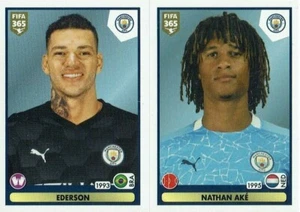 Panini Fifa 365 2021 Pegatinas Núm 043 Ederson / Ake 43 - Imagen 1 de 1