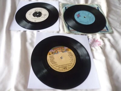 Donna Summer 3 7"s all top VG No More Tears Love's Unkind I Dont Wanna Get Hurt - Image 1 of 4