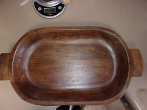 New Mango Wood Serving Tray Modern Farm House - Picture 1 of 2