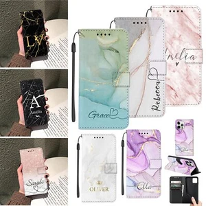 Flip Wallet Leather Phone Case For iPhone 16 Pro Max 13 14 15 Personalised Cover - Picture 1 of 108
