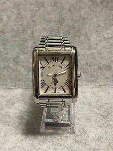 US POLO ASSN Stainless Steel Analog Quartz Watch Model USC80262 Untested - Picture 1 of 8