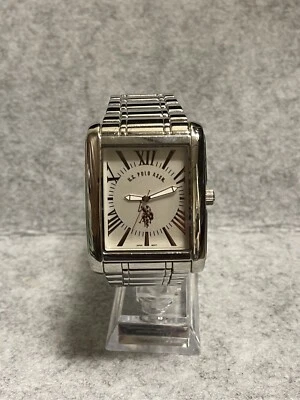 Reloj de cuarzo analógico de acero inoxidable US POLO ASSN modelo USC80262 sin probar Foto 1 de 4