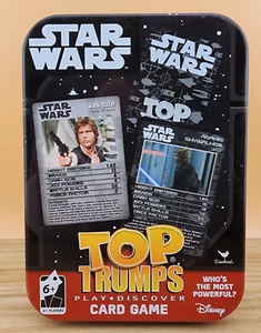 NEW/SEALED Disney Star Wars Card Game Who’s the Most Powerful Top Trumps - Picture 1 of 3