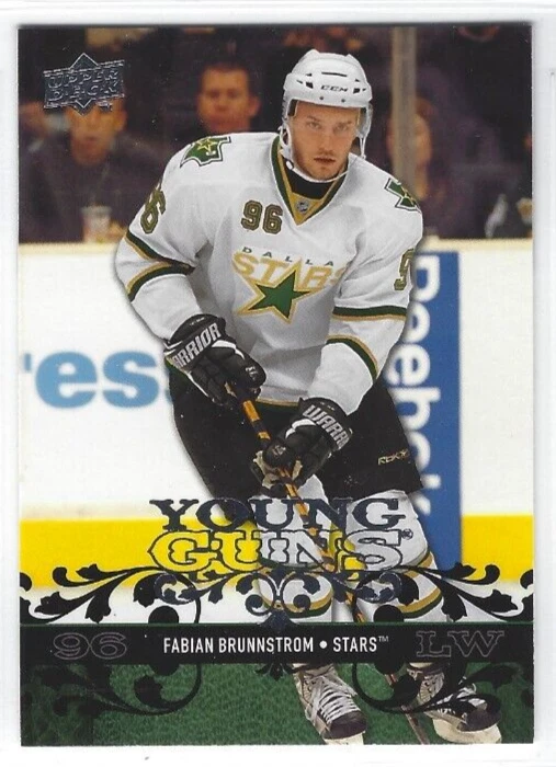 2008-09 Upper Deck Young Guns #467 Fabian Brunnstrom - Image 1 of 1