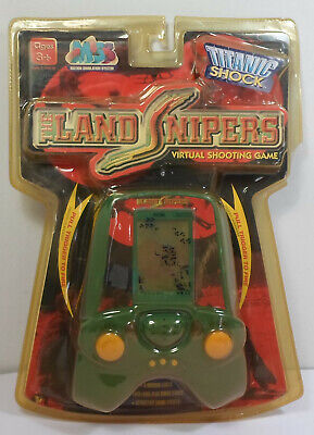 TITANIC SHOCK VTG 90's THE LAND SNIPERS HAND HELD ELECTRONIC VIDEO GAME LCD MISP