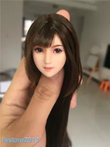 1:6 Tifa Lockhart Obitsu Head Sculpt For 12" Female Phicen TBL JO Figure Body - Imagen 1 de 6