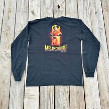 Vintage Y2K Disney Authentic “The Incredibles” Movie Promo Tee Size Large