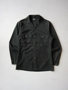 Camisa de Fatiga OG-107 Ejército de los Estados Unidos Años 80 De Colección Sobreteñida Talla Para Hombres S - Imagen 1 de 6