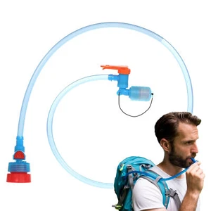 Water Bottle Drink Tube Hose Hydration Bladder Reservoir Pack Backpack - Picture 1 of 12