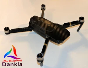 DJI MAVIC PRO / PLATINUM - SKIN - CARBON SCHWARZ - 3-5 Batterien /Drohne/Zubehör - Picture 1 of 12