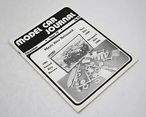 MODEL CAR JOURNAL #79 Dec 1989, Merit Kits Reissued, New & Dropped Kits, Slot - Picture 1 of 3