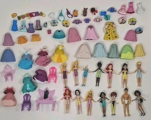 Lot of Disney Princess Little Kingdom Snap-In Figures 14 Dolls + Accessories  - Picture 1 of 5