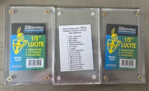 Ultra Pro 1/2" Lucite Card Holder - Picture 1 of 2