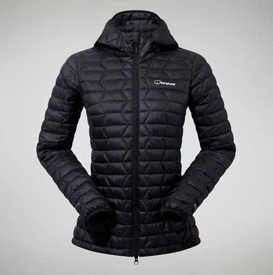 Berghaus Ladies Warm Insulated Cuillin Hooded Jacket - Black RRP £200 New. x5 - Image 1 of 4