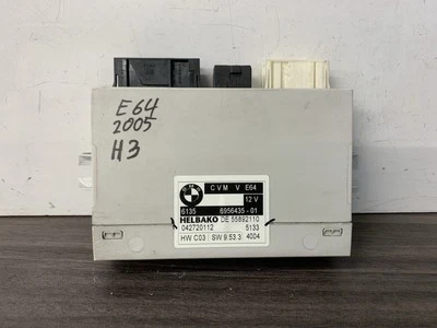 BMW SERIE 6 E64 2005 CAPOTE CAPOTE PIEGHEVOLE MODULO DI COMANDO 6956435 - Immagine 1 di 4