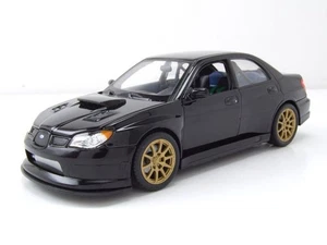 Subaru Impreza WRX STI 2010 Nera Modellino 1:24 Welly - Foto 1 di 9