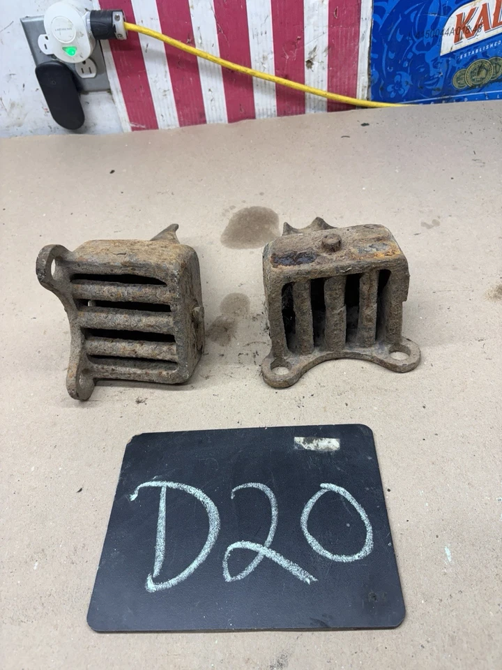 "Ford F250 F350 1980 86 90 97 stock 4"" pulgadas bloques de elevación trasera espaciador 4 pernos en U fabricante original" Foto 1 de 4