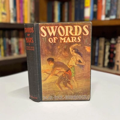 Swords of Mars Edgar Rice Burroughs 1936 1st Edition Illustrated Hardcover Book Foto 1 de 4