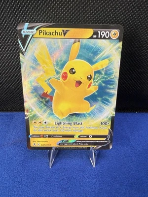 Pikachu V SWSH198 SWSH: Sword & Shield Promo Cards Holo - Image 1 of 2