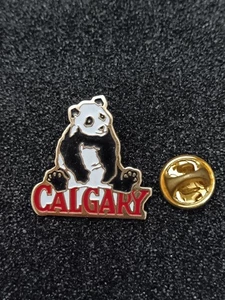 Pin's Pins Pin Enamel 62 Parc Animaux PANDA Zoo  CANADA "CALGARY"  - Picture 1 of 2