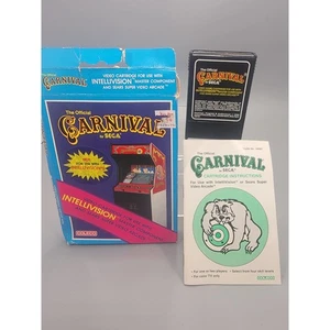 Carnival Intellivision, 1983 videogioco vintage manuale scatola grezza testato funzionante - Foto 1 di 5