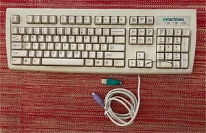 Emachines KB-2971 Full Size Keyboard Wired PS/2 QWERTY (Standard) for Desktop - Picture 1 of 5