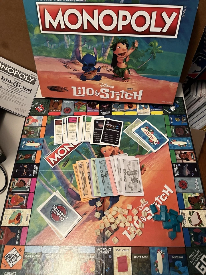 Piezas de repuesto MONOPOLY Disney Edición Lilo and Stitch - Elige Foto 1 de 1