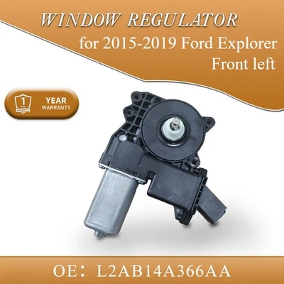 for 2015-2019 Ford Explorer Front left Window Regulator Moto 7PIN L2AB14A366AA - Image 1 of 4