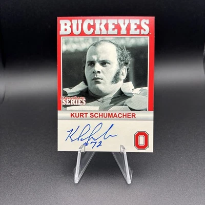 2004-09 TK Legacy Ohio State Buckeyes Kurt Schumacher Signature Series Auto OSU - Image 1 of 2